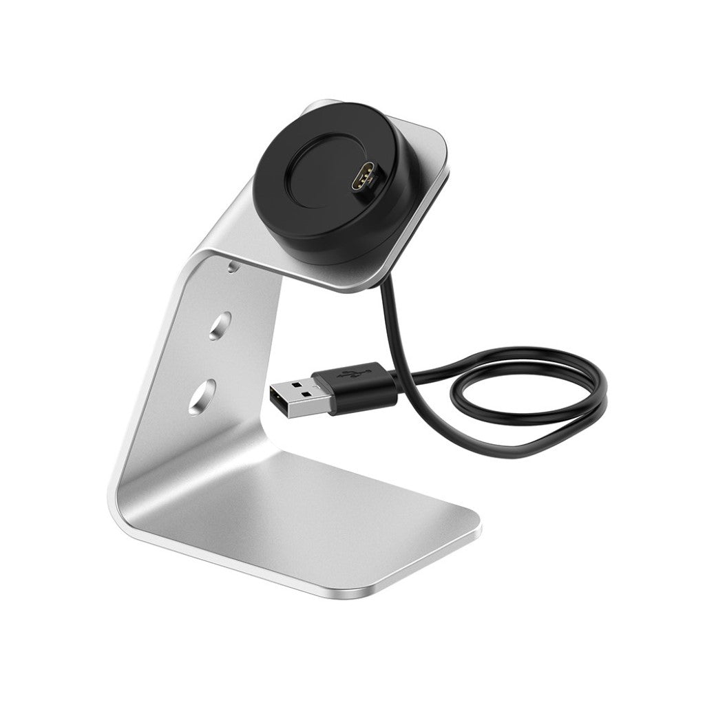 Metal Universal Garmin Ladestation - Sølv#serie_2