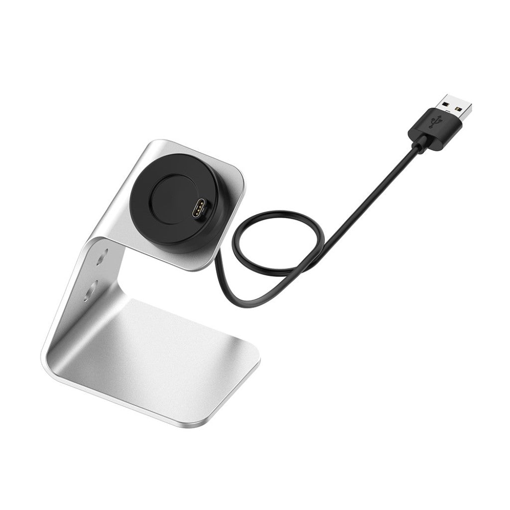 Metal Universal Garmin Ladestation - Sølv#serie_2