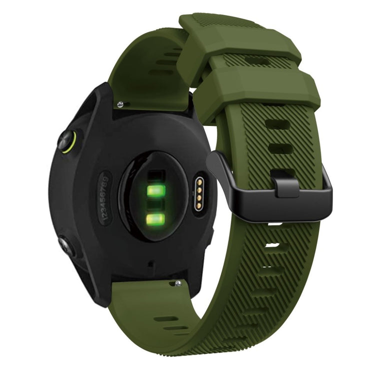 Meget fantastisk Garmin Forerunner 745 Silikone Rem - Grøn#serie_4