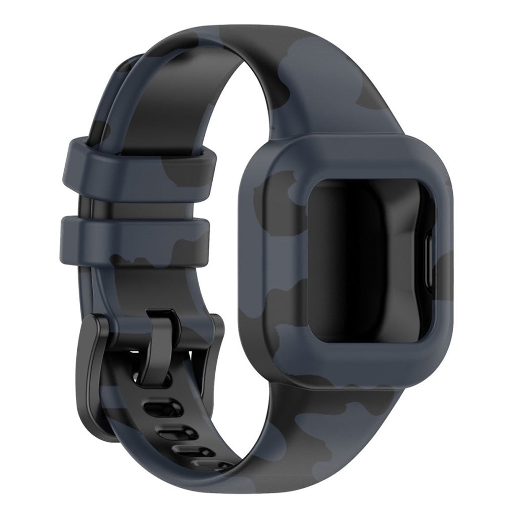 Garmin Vivofit Jr 3 pattern silicone watch band - Camouflage Grey#serie_1