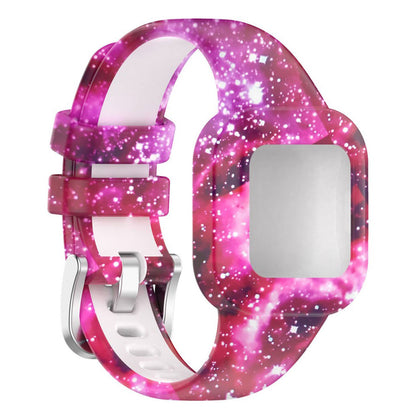 Garmin Vivofit Jr 3 pattern silicone watch band - Starry Sky#serie_5