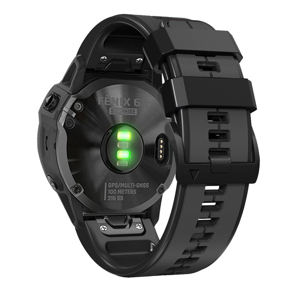 Udsøgt Universal Silikone Rem - Sølv#serie_8