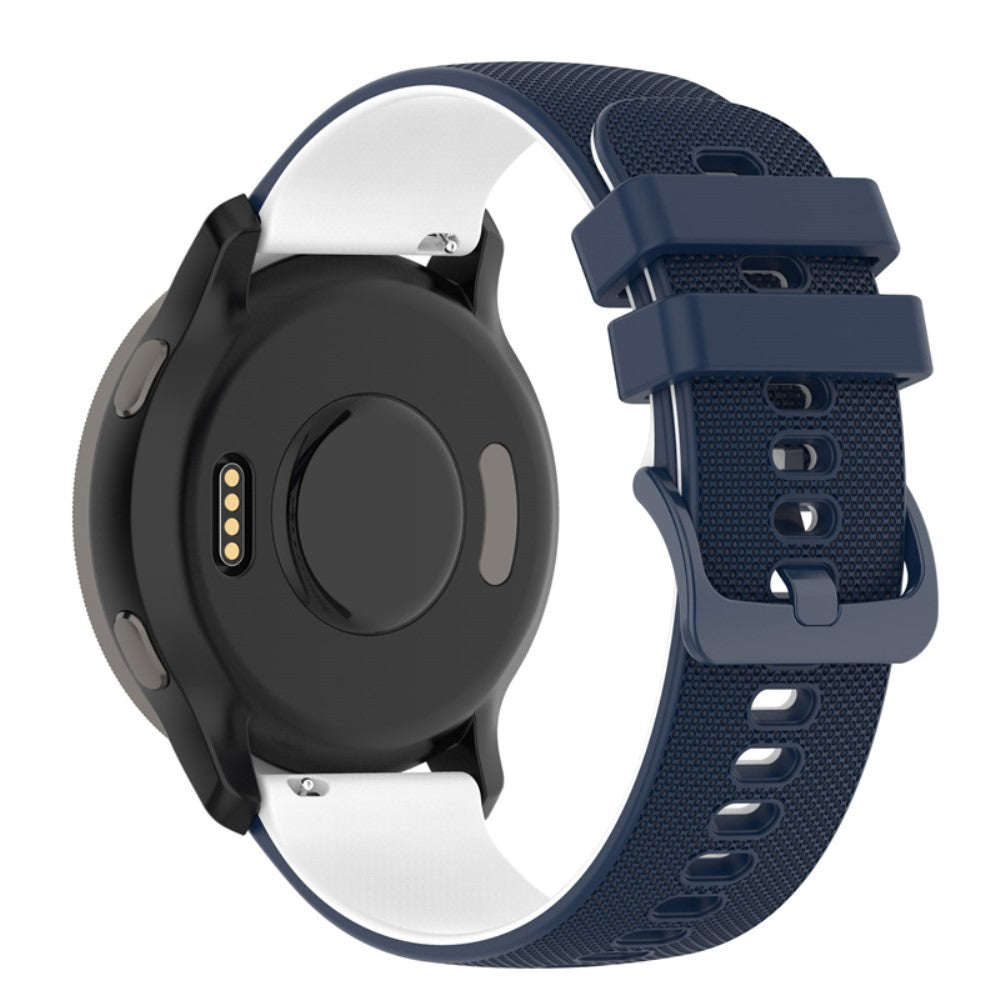 Mega fed Universal Garmin Silikone Urrem - Blå#serie_2