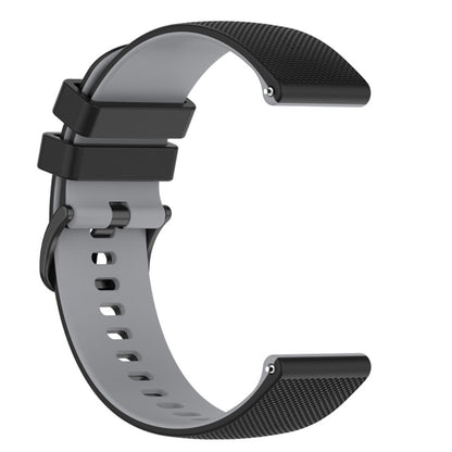 Mega fed Universal Garmin Silikone Urrem - Sort#serie_4