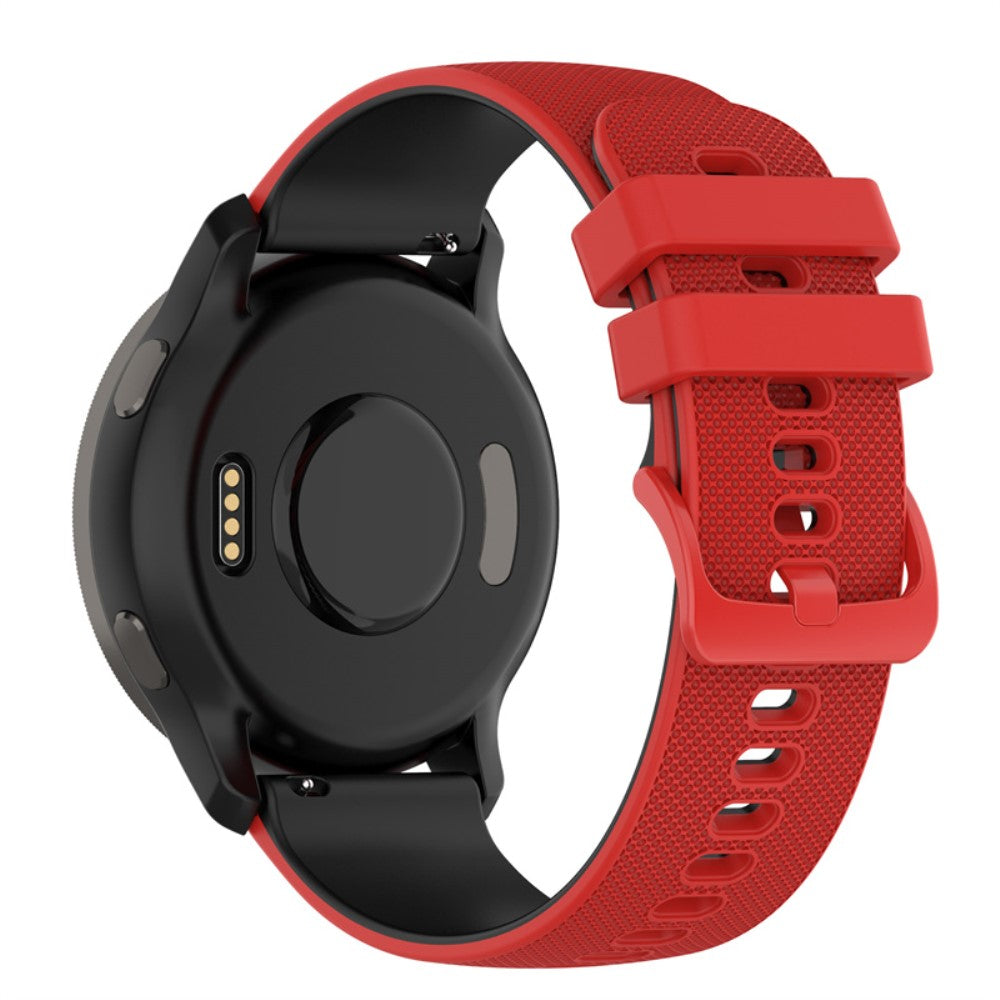 Mega fed Universal Garmin Silikone Urrem - Rød#serie_5