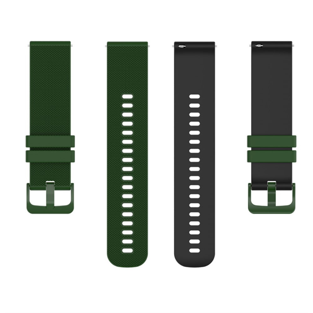 Mega fed Universal Garmin Silikone Urrem - Grøn#serie_7