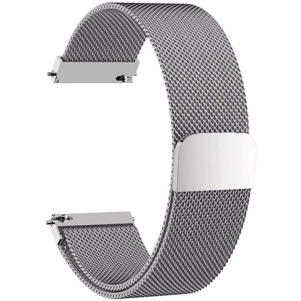 Fed Garmin Forerunner 645 / Garmin Forerunner 245 Metal Rem - Sølv#serie_5
