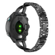 Sweet Garmin Forerunner 245 Metal and Rhinestone Strap (bracelet en métal et strass)