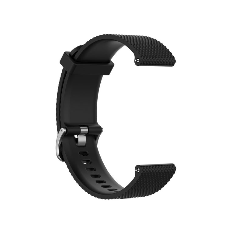 Meget cool Garmin Vivoactive 4 Silikone Rem - Sort#serie_1