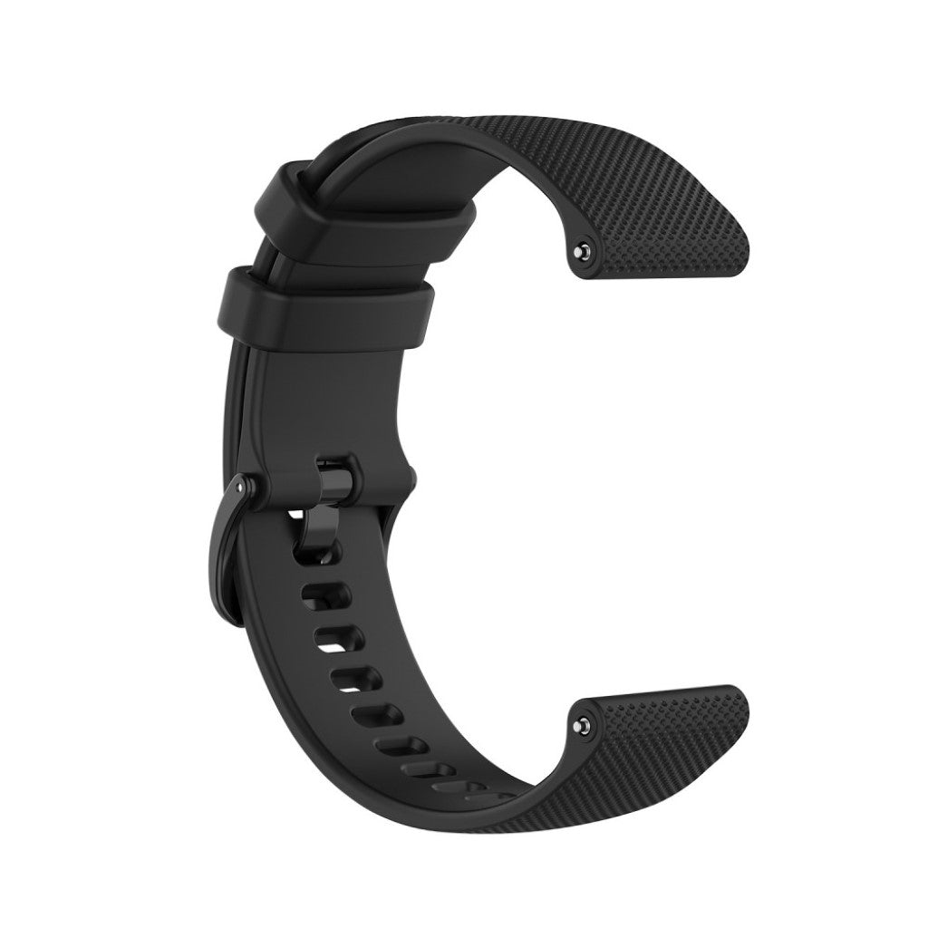 Kønt Garmin Vivoactive 4 Silikone Rem - Sort#serie_1