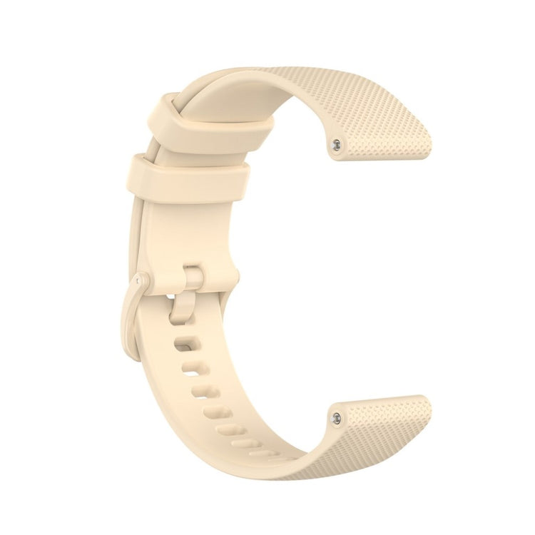 Kønt Garmin Vivoactive 4 Silikone Rem - Beige#serie_6