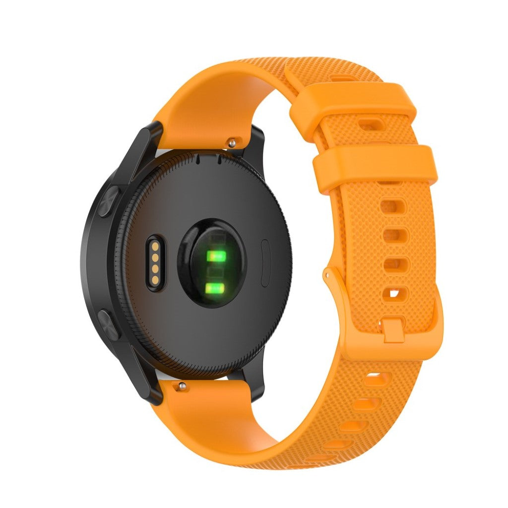 Kønt Garmin Vivoactive 4 Silikone Rem - Orange#serie_7