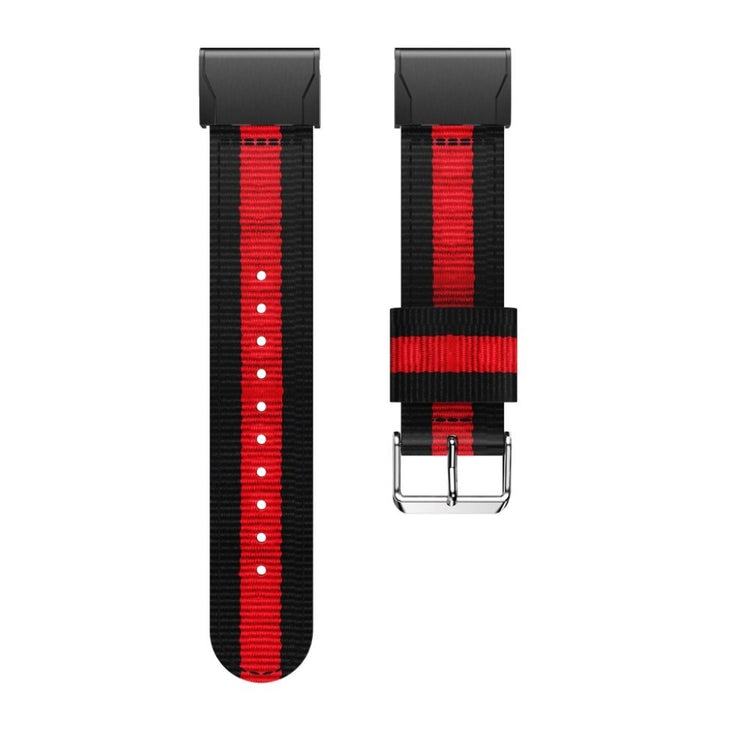 Vildt cool Garmin Venu Nylon Rem - Sort#serie_1