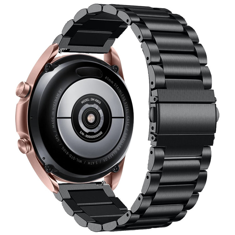 Vildt flot Garmin Vivomove Luxe Metal Rem - Sort#serie_2