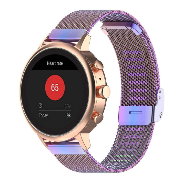 Pænt Garmin Vivoactive 4S Metal Rem - Lilla#serie_5