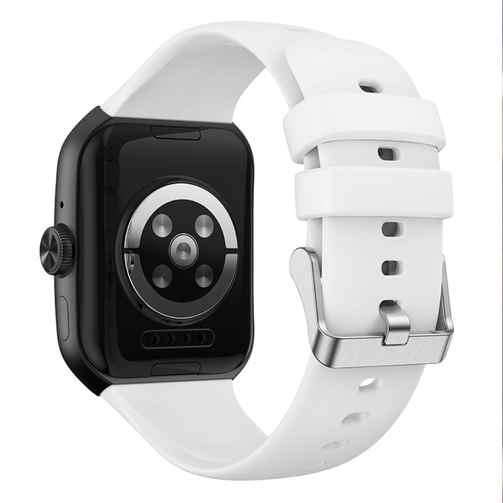 Rigtigt skøn Oppo Watch 3 Pro Silikone Rem - Hvid#serie_1