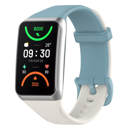 Rigtigt fed Oppo Band 2 Silikone Rem - Hvid#serie_10