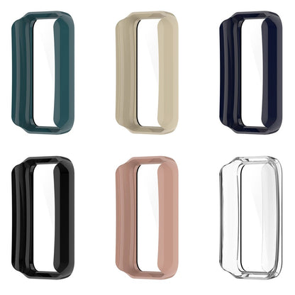 Vildt Godt Oppo Band 2 Cover med Skærmbeskytter i Plastik og Hærdet Glas - Sort#serie_2
