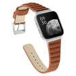 Bracelet en cuir véritable remarquablement durable pour Oppo Watch (41 mm).