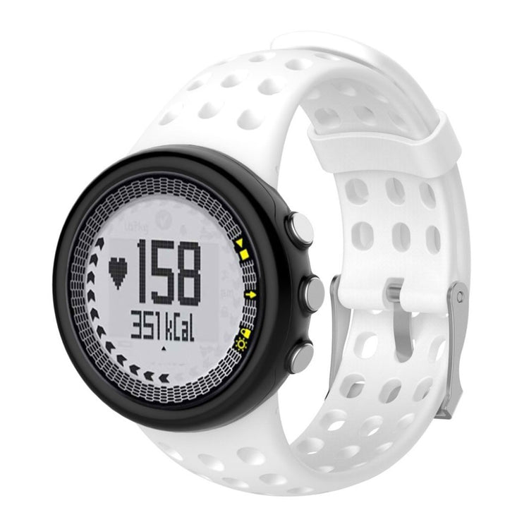 Hvid Suunto M1 M2 M4 M5 Silikone Urrem#serie_6