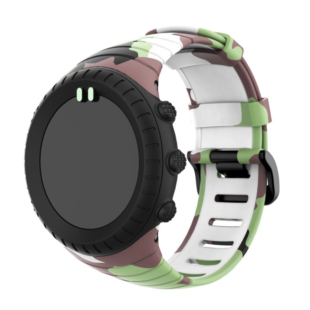 Super fint Suunto Core Silikone Rem - Grøn#serie_4