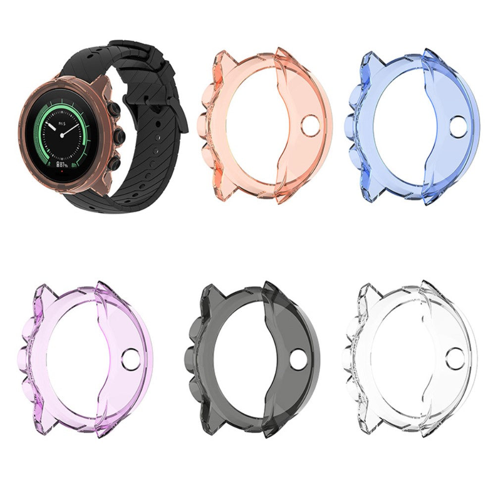 Universal Suunto Gennemsigtig Silikone Bumper  - Lilla#serie_1