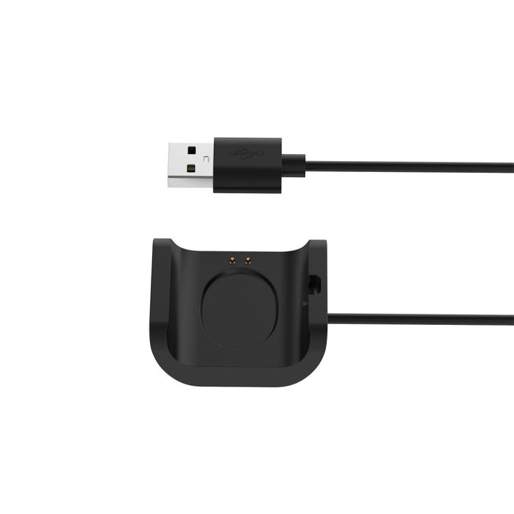 1m Plastik Amazfit 1 USB Ladestation - Sort#serie_6