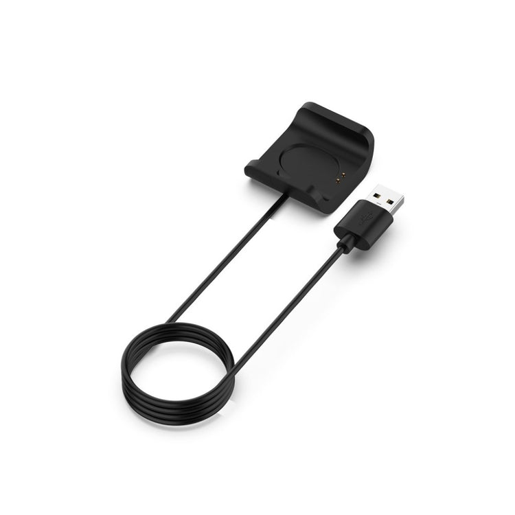 1m Plastik Amazfit 1 USB Ladestation - Sort#serie_6