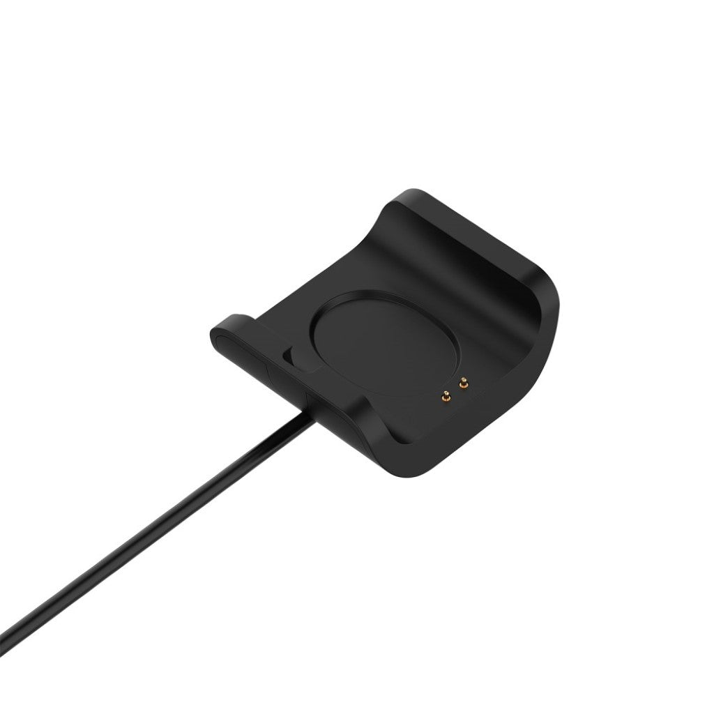 1m Plastik Amazfit 1 USB Ladestation - Sort#serie_6