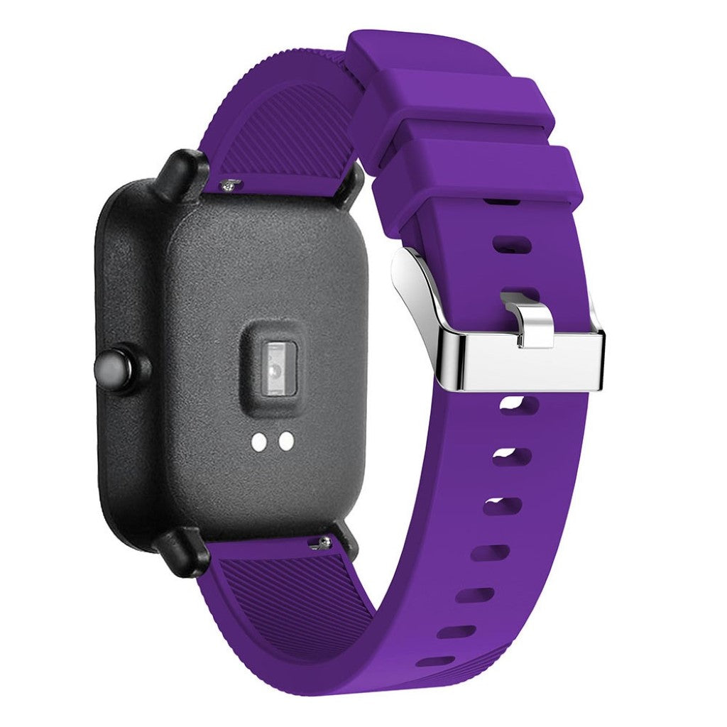 Super cool Amazfit Youth Silikone Rem - Lilla#serie_8