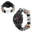 Superbe Amazfit GTR 42mm Bracelet en cuir véritable et métal