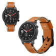 Bracelet en cuir véritable incroyablement élégant Amazfit GTR 47mm.