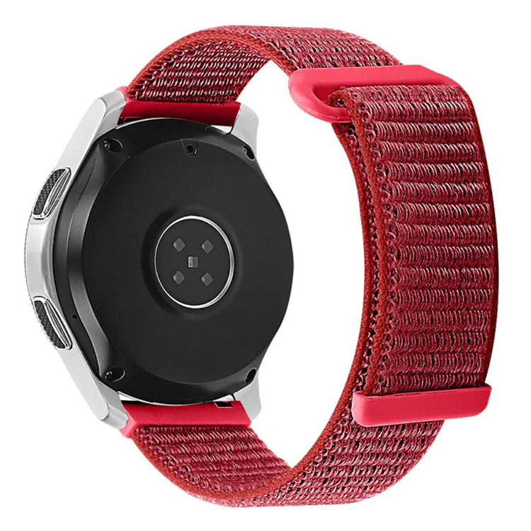 Yndigt Amazfit GTR 47mm / Amazfit Stratos 2 \ 2s Nylon Rem - Rød#serie_1