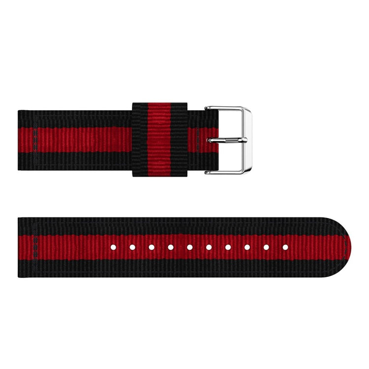 Super nydelig Amazfit GTS Nylon Rem - Rød#serie_1