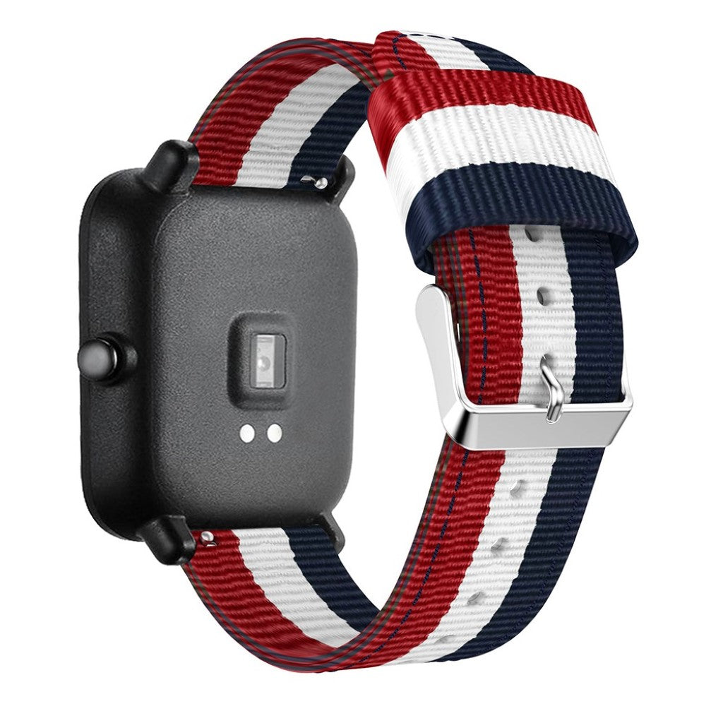 Super nydelig Amazfit GTS Nylon Rem - Flerfarvet#serie_2