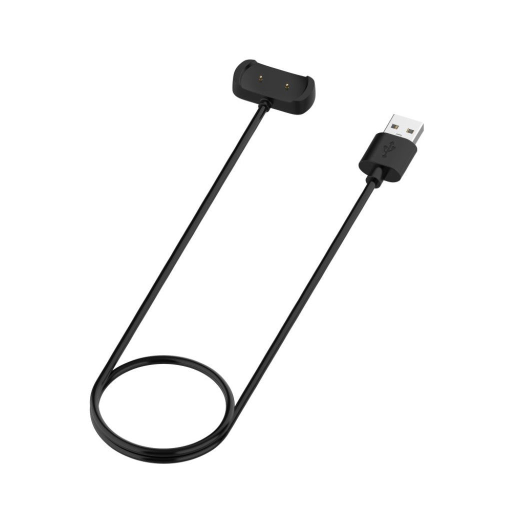 Plastik Universal Amazfit USB Opladningskabel - Sort#serie_1