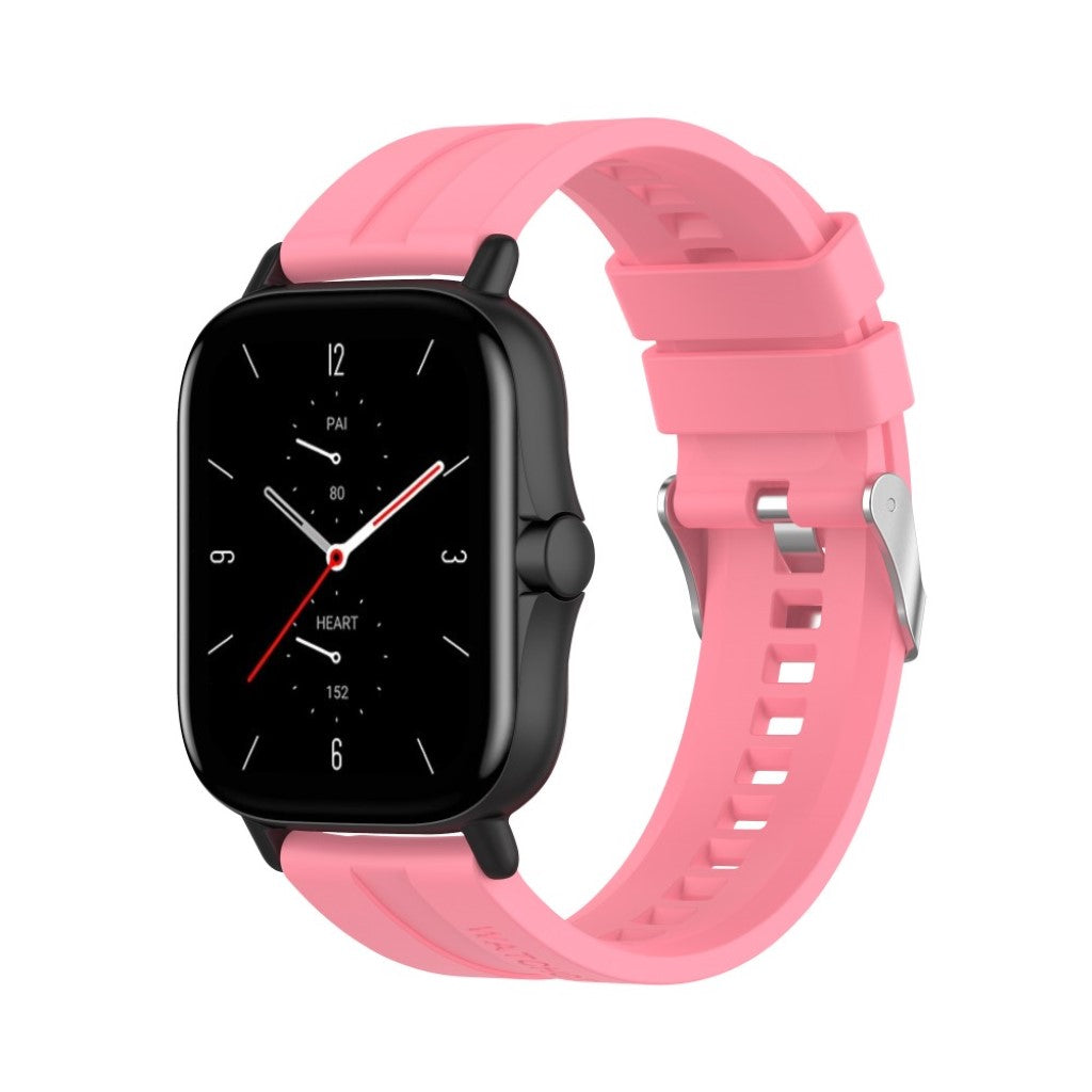 Vildt nydelig Universal Amazfit Silikone Rem - Pink#serie_5