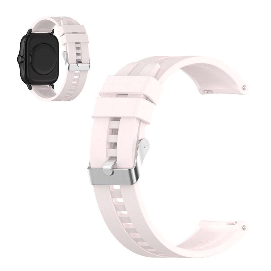 Vildt nydelig Universal Amazfit Silikone Rem - Pink#serie_6