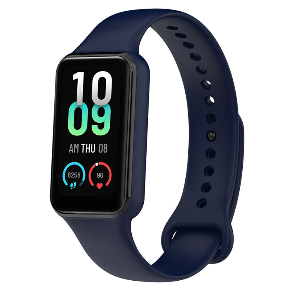 Vildt rart Amazfit Band 7 Plastik Rem - Blå#serie_10