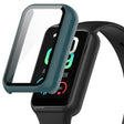 Coque remarquablement élégante pour Amazfit Band 7 avec protection d'écran en plastique et verre trempé.