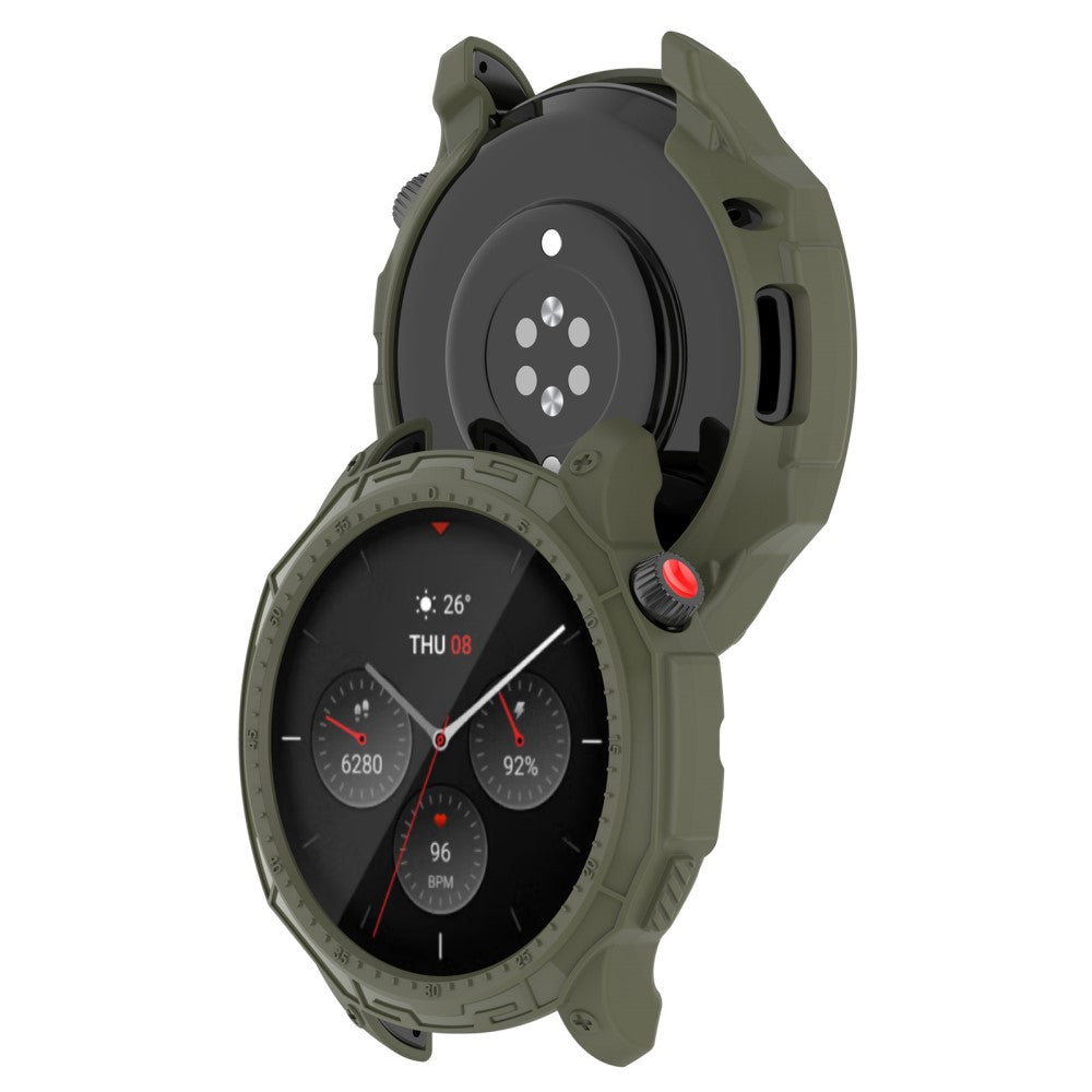 Amazfit GTR 4 Beskyttende Silikone Bumper  - Grøn#serie_3