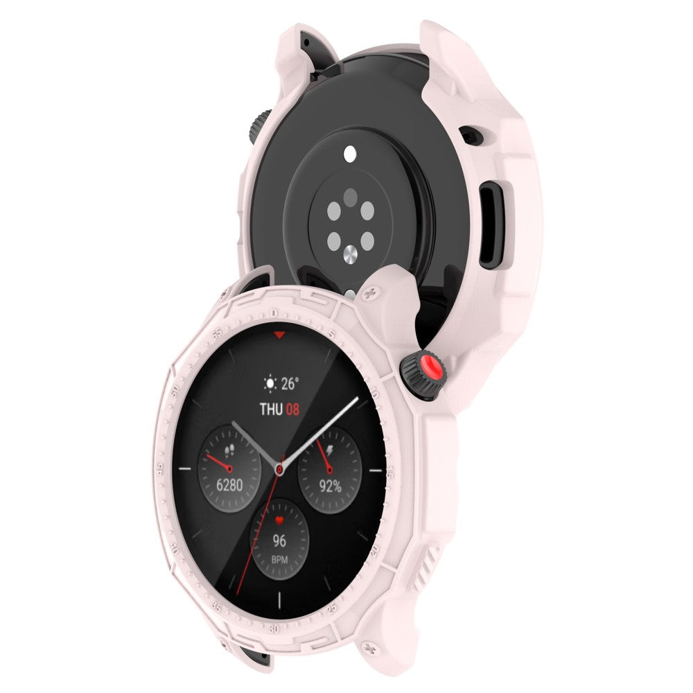 Amazfit GTR 4 Beskyttende Silikone Bumper  - Pink#serie_5