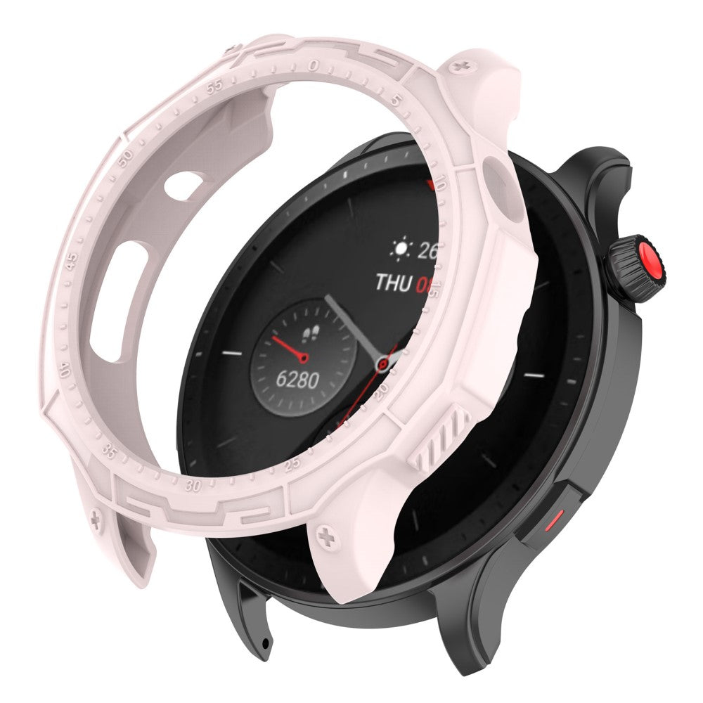 Amazfit GTR 4 Beskyttende Silikone Bumper  - Pink#serie_5