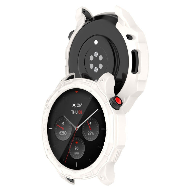 Amazfit GTR 4 Beskyttende Silikone Bumper  - Hvid#serie_6