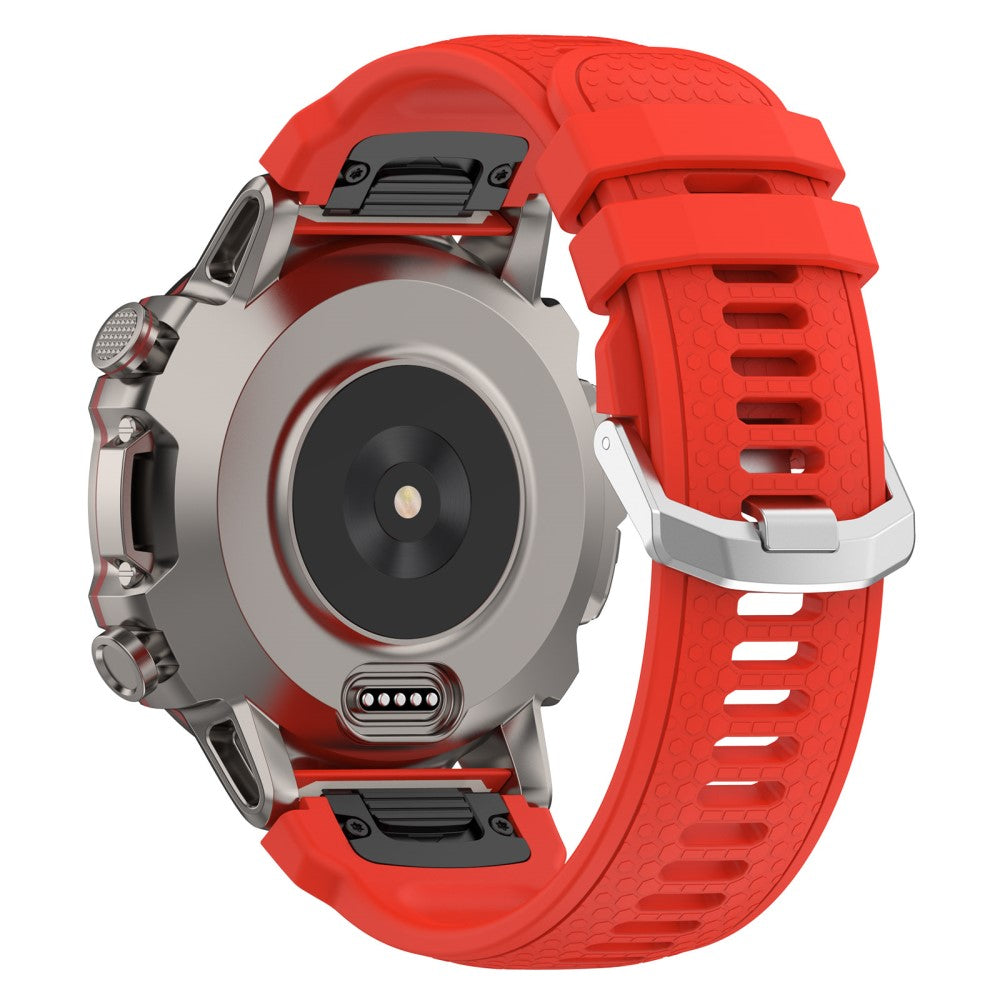 Helt Vildt Godt Silikone Universal Rem passer til Smartwatch - Rød#serie_5