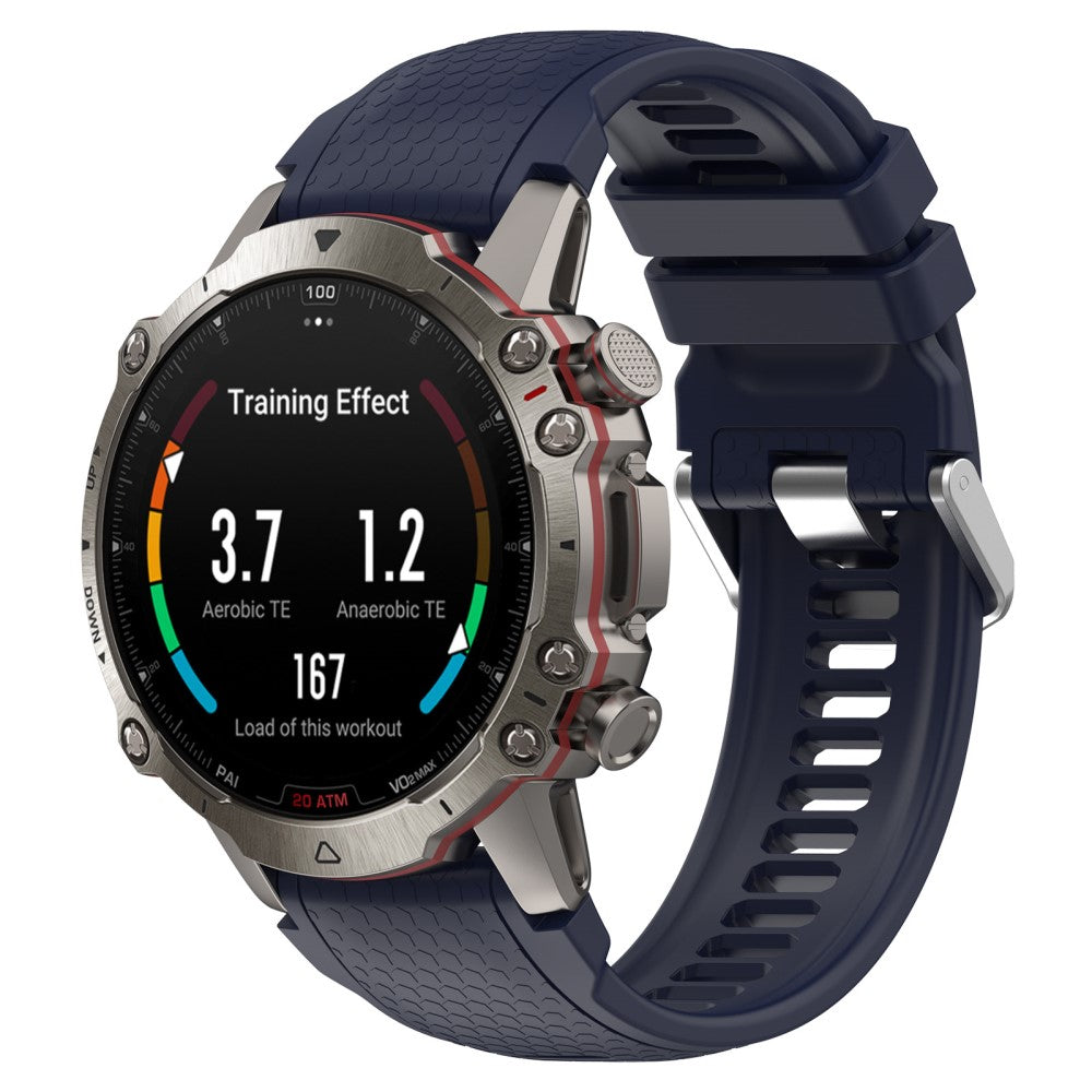 Helt Vildt Godt Silikone Universal Rem passer til Smartwatch - Blå#serie_8