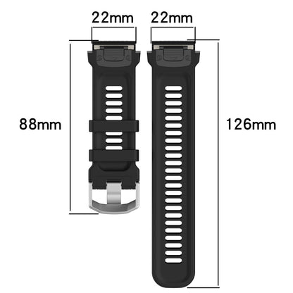 Helt Vildt Godt Silikone Universal Rem passer til Smartwatch - Hvid#serie_9