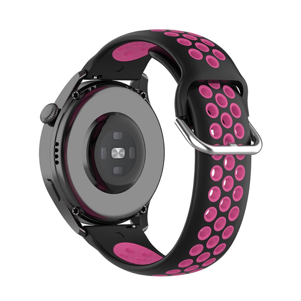 Meget komfortabel TicWatch GTX / Ticwatch Pro Silikone Rem - Pink#serie_8