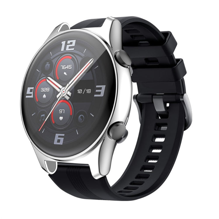 Honor Watch GS 3  Silikone Bumper  - Sølv#serie_5