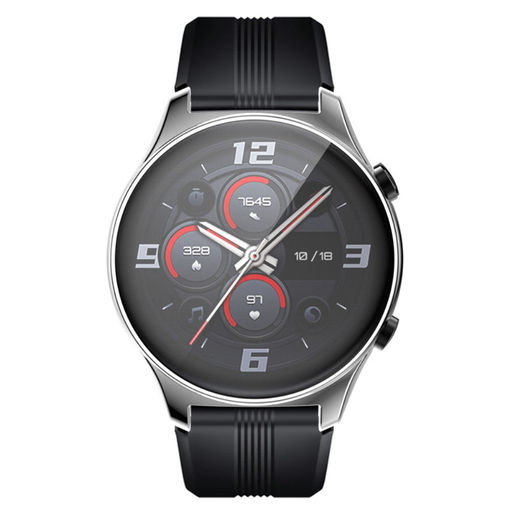 Honor Watch GS 3  Silikone Bumper  - Sølv#serie_5